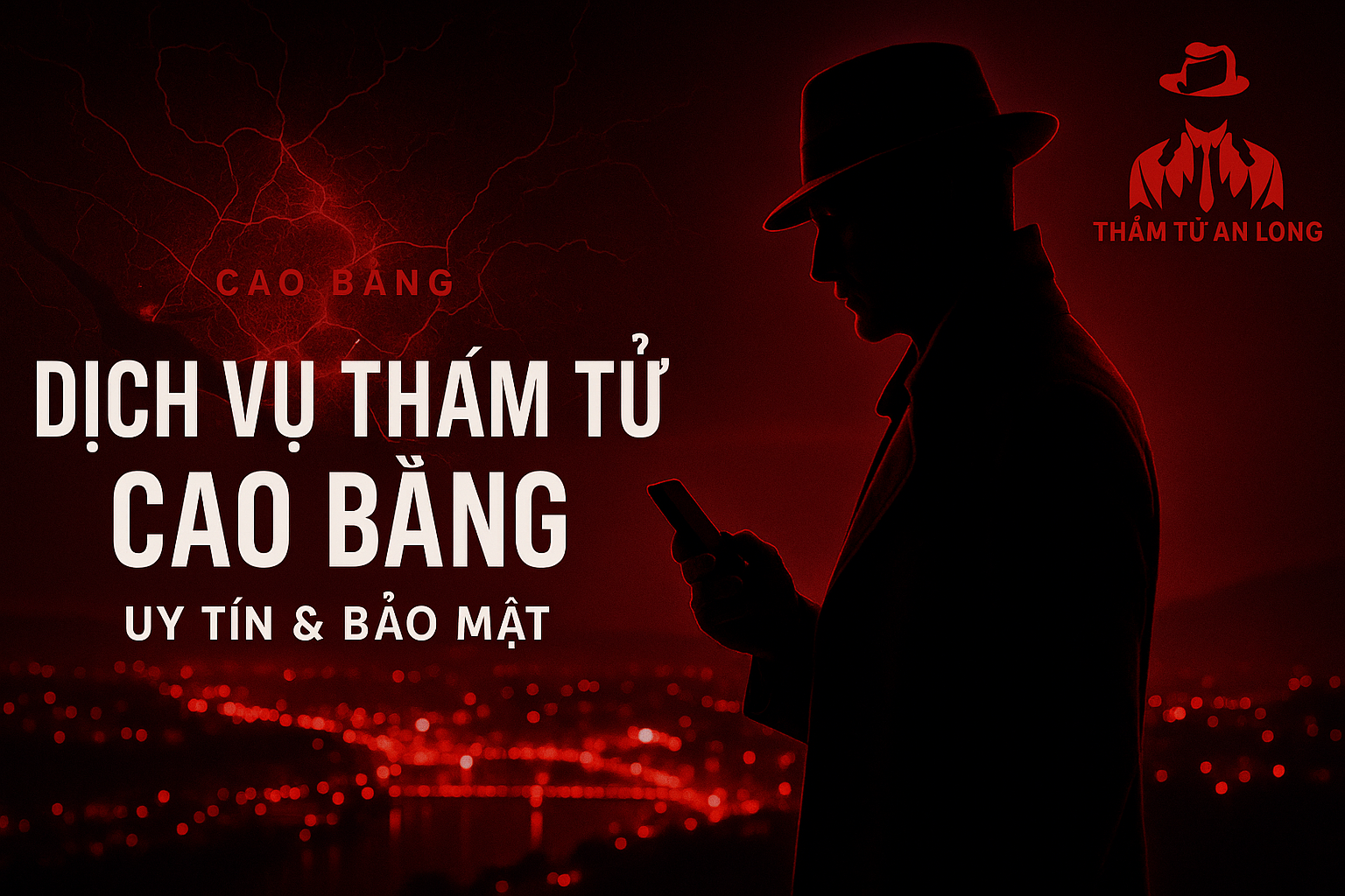 Dịch vụ thám tử Cao Bằng – Thám Tử An Long uy tín và bảo mật tuyệt đối