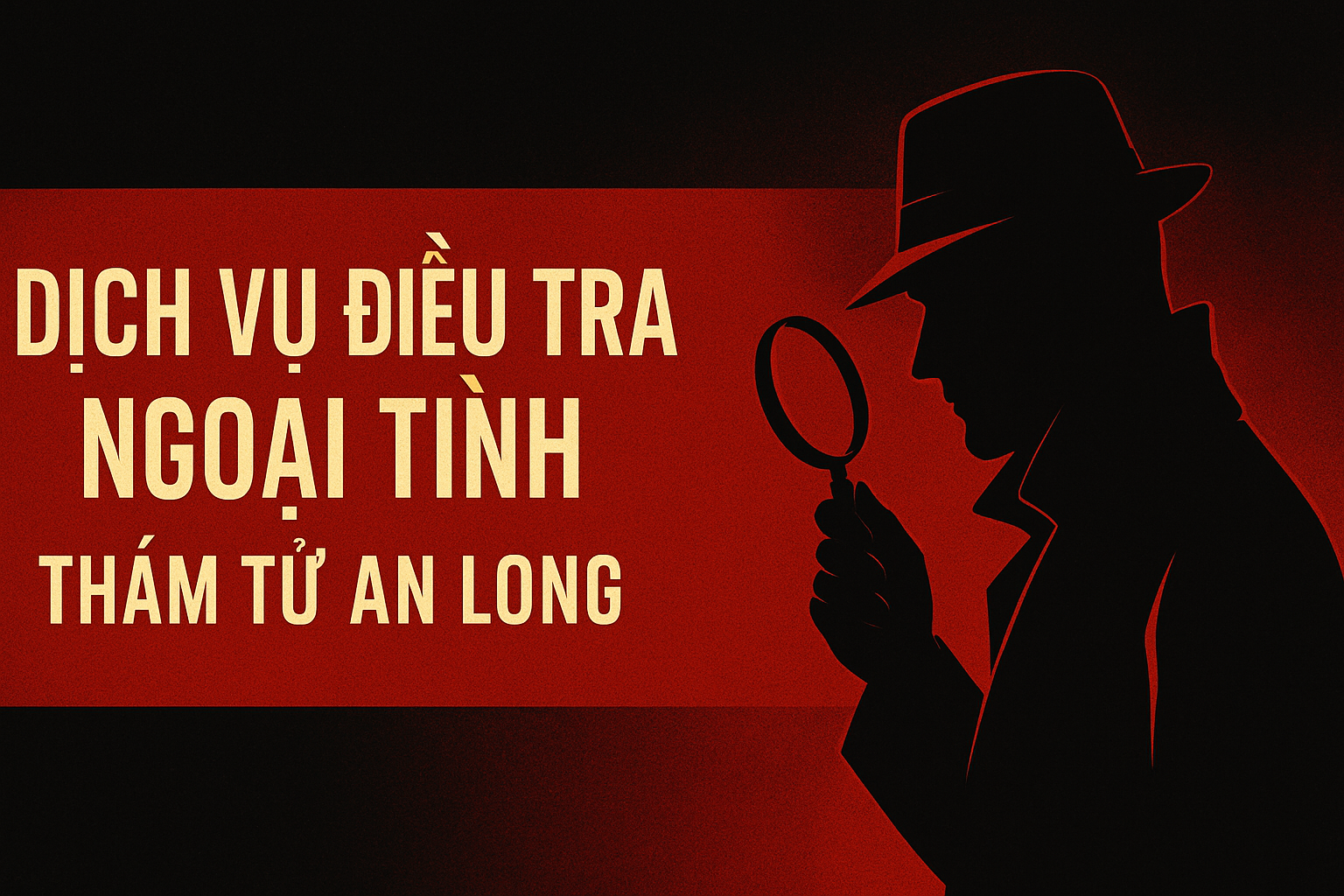 Thám tử An Long cung cấp dịch vụ điều tra ngoại tình tại Hà Nội