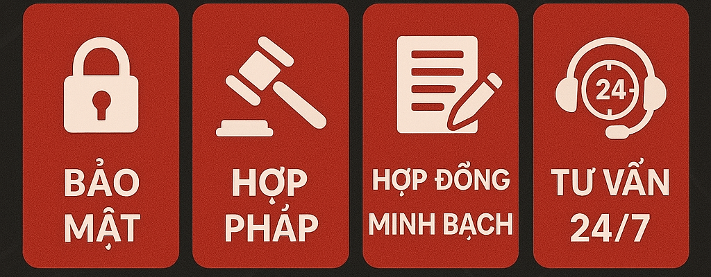 Cam kết dịch vụ Thám tử An Long: bảo mật, hợp pháp, hợp đồng minh bạch, tư vấn 24/7