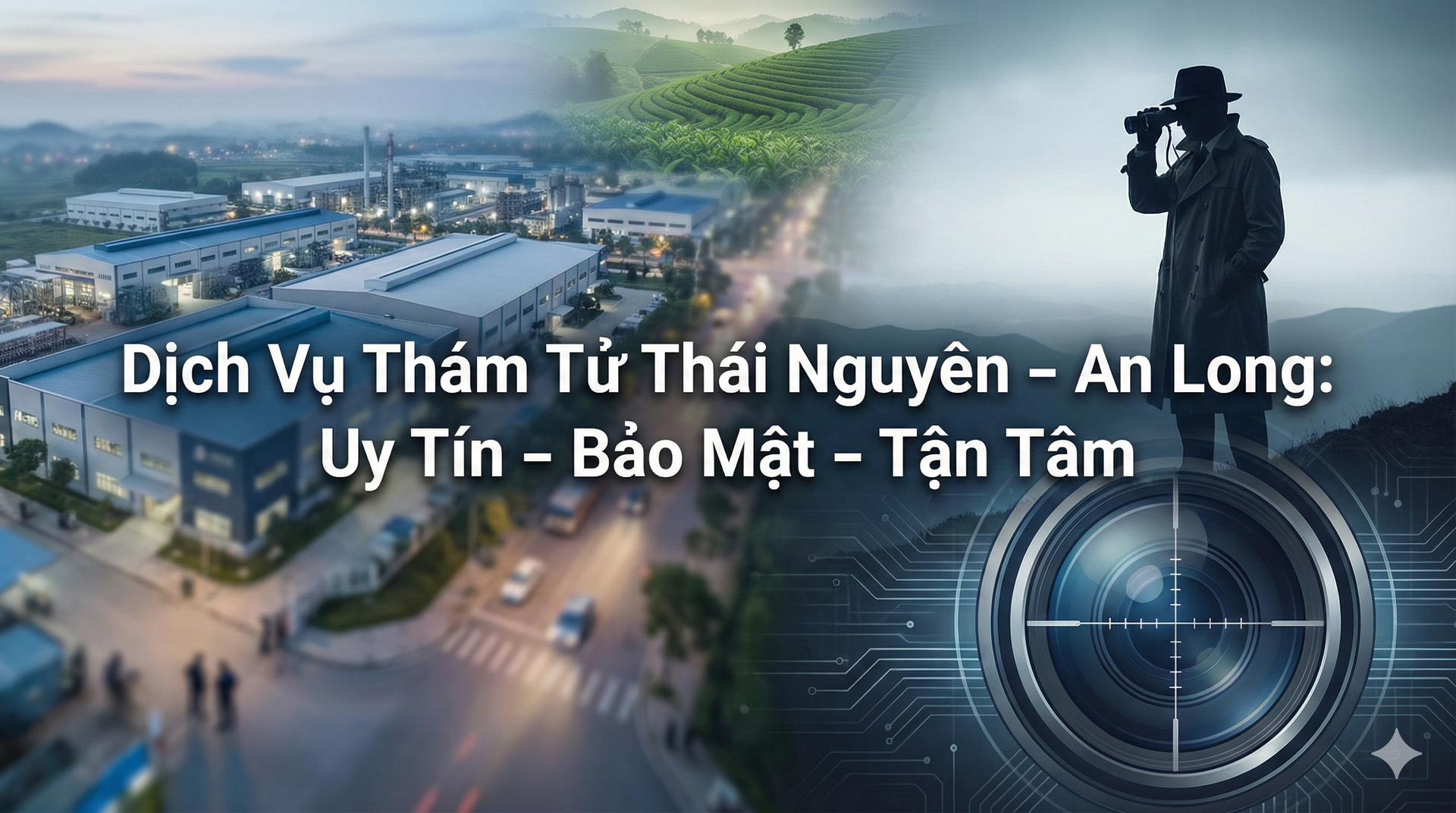 Dịch Vụ Thám Tử Thái Nguyên Uy Tín Số 1 – Chuyên Điều Tra Khu Công Nghiệp & Ngoại Tình