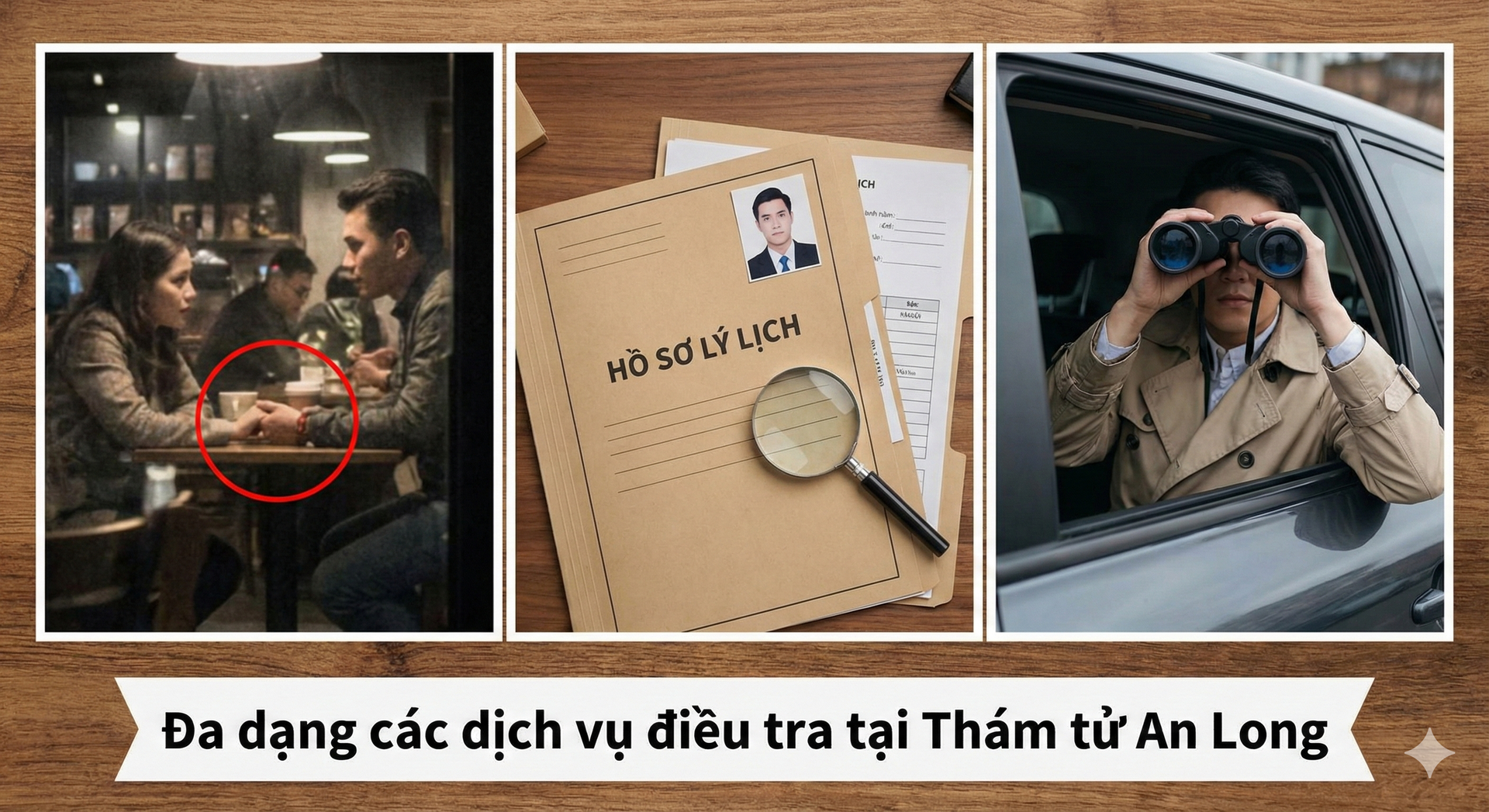 Các Loại Hình Dịch Vụ Thám Tử Phổ Biến