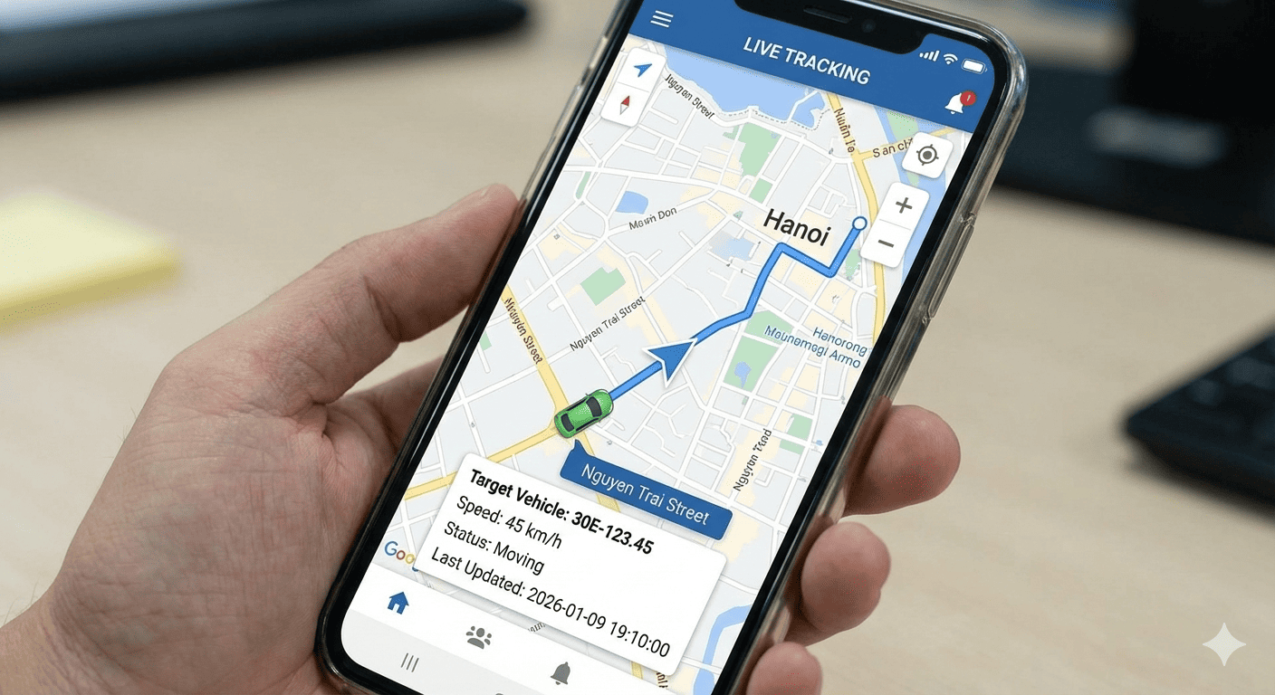 Dịch vụ định vị số điện thoại và giám sát hành trình