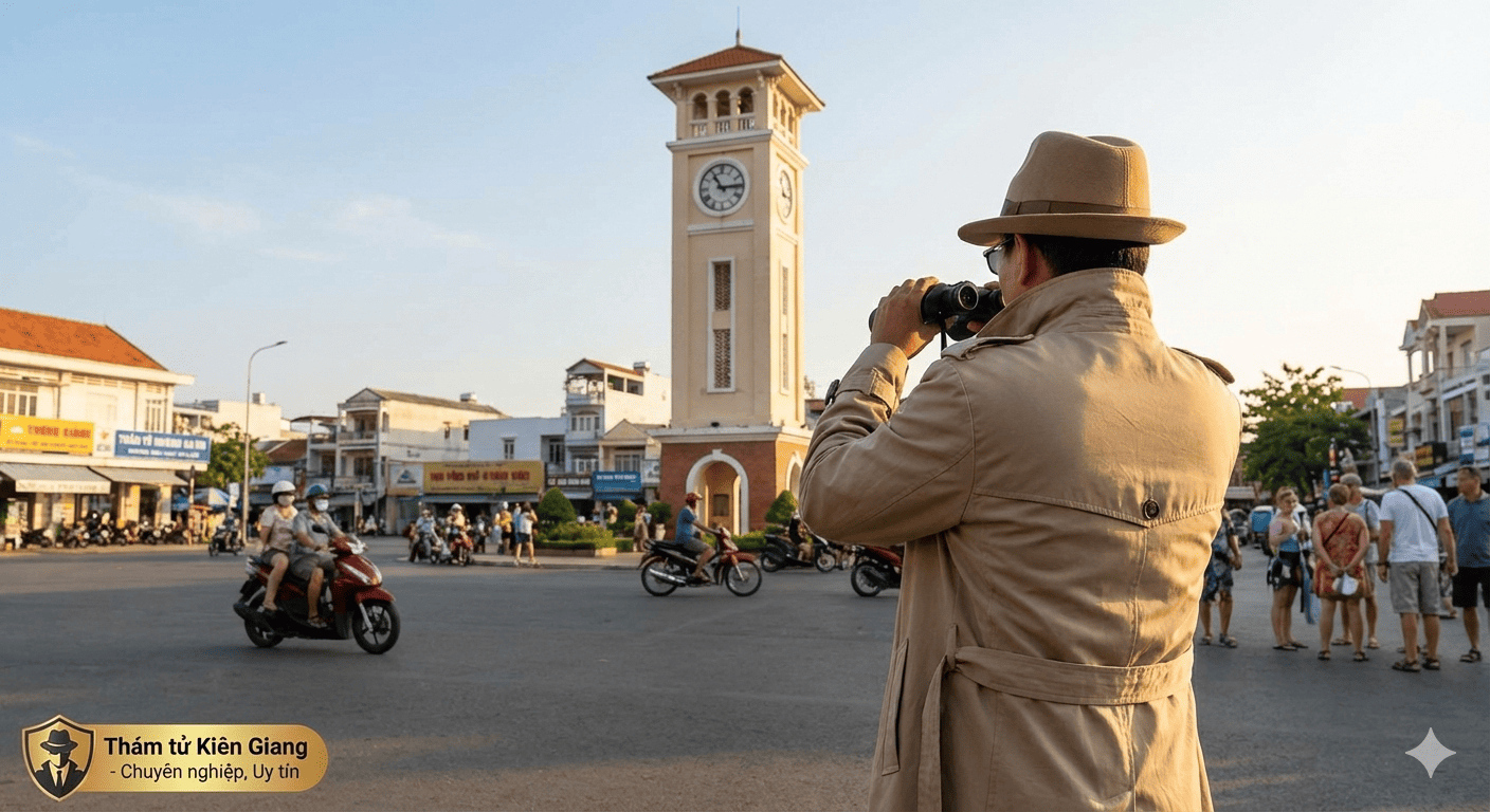 Dịch vụ thám tử tư uy tín tại Rạch Giá và Phú Quốc Kiên Giang chuyên điều tra ngoại tình