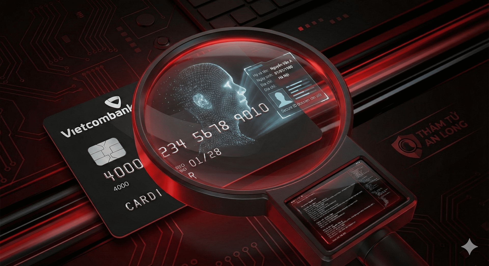 Dịch vụ xác minh chủ tài khoản ngân hàng và điều tra danh tính người nhận tiền lừa đảo - An Long