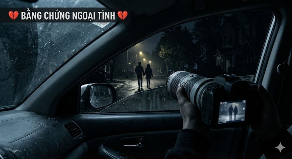 Thám tử tư Tuyên Quang theo dõi và thu thập bằng chứng ngoại tình bí mật, an toàn.