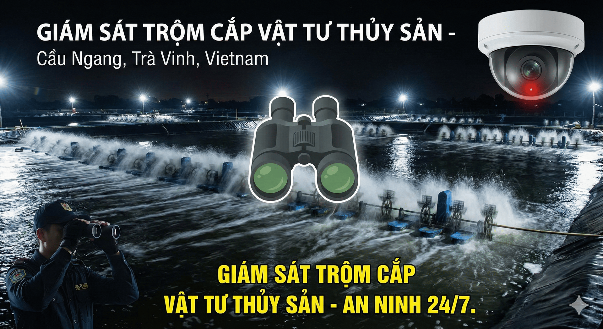 Thám tử điều tra trộm cắp thủy sản và tôm cá tại Duyên Hải Cầu Ngang Trà Vinh