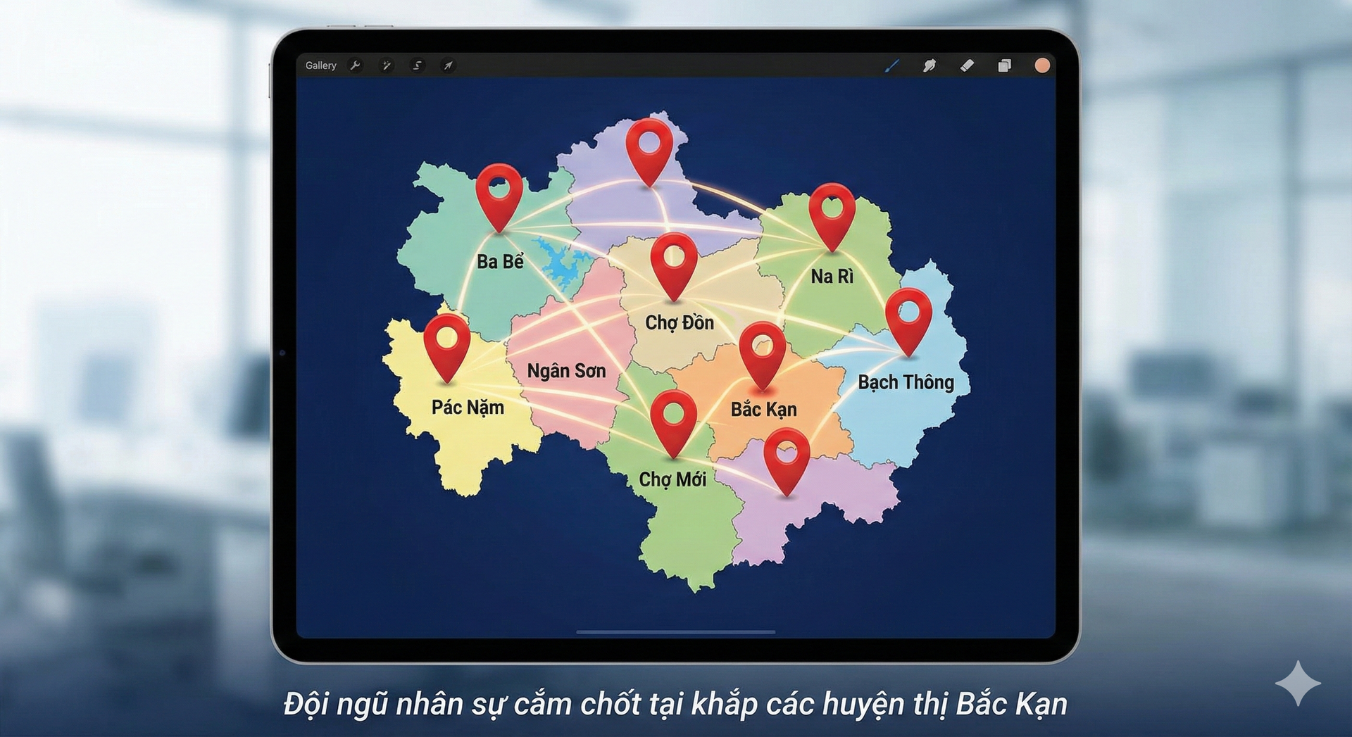 7. Phạm vi hoạt động của An Long tại Bắc Kạn