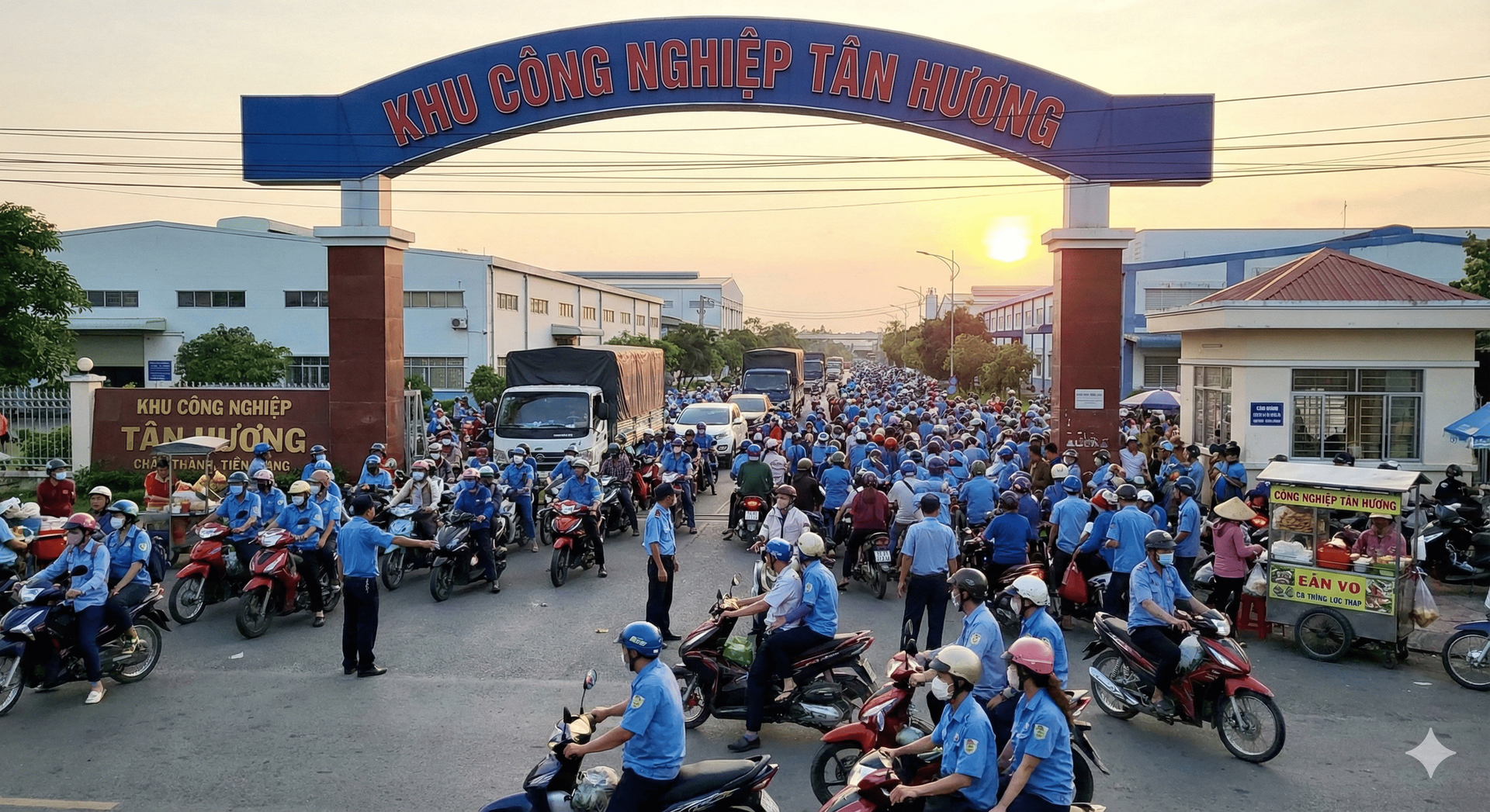 Giám sát ngoại tình công nhân tại khu công nghiệp Tân Hương Tiền Giang