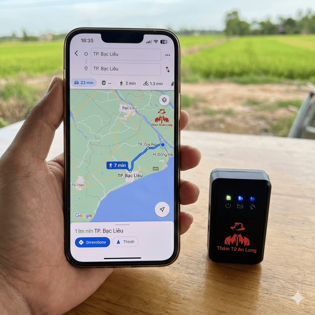 Thiết bị định vị GPS theo dõi hành trình xe máy ô tô chính xác tại Bạc Liêu
