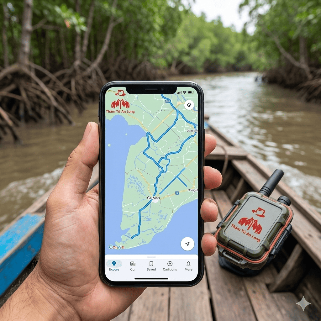 Thiết bị định vị GPS theo dõi hành trình xe máy tàu ghe tại Cà Mau