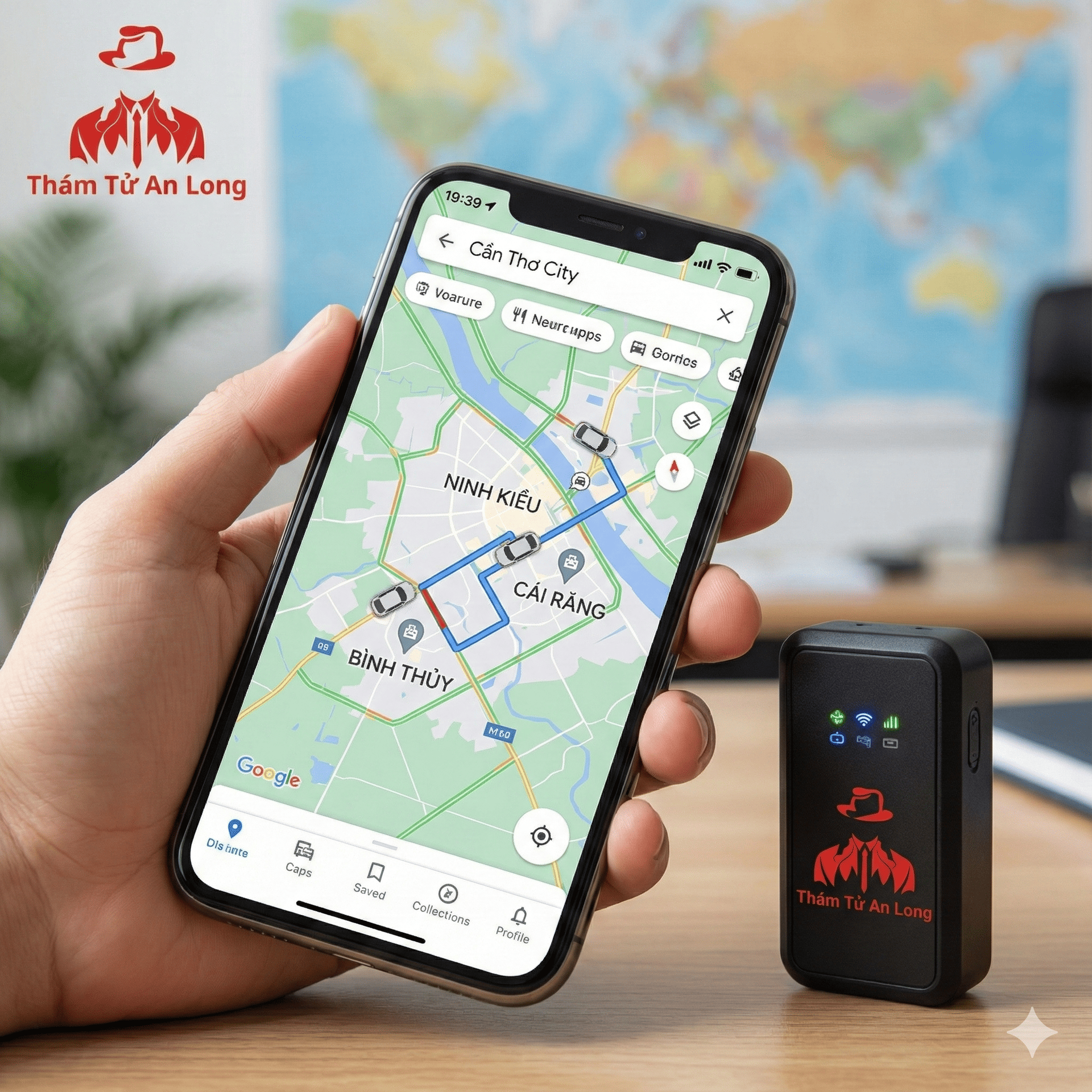 Thiết bị định vị GPS theo dõi hành trình xe máy ô tô tại Cần Thơ