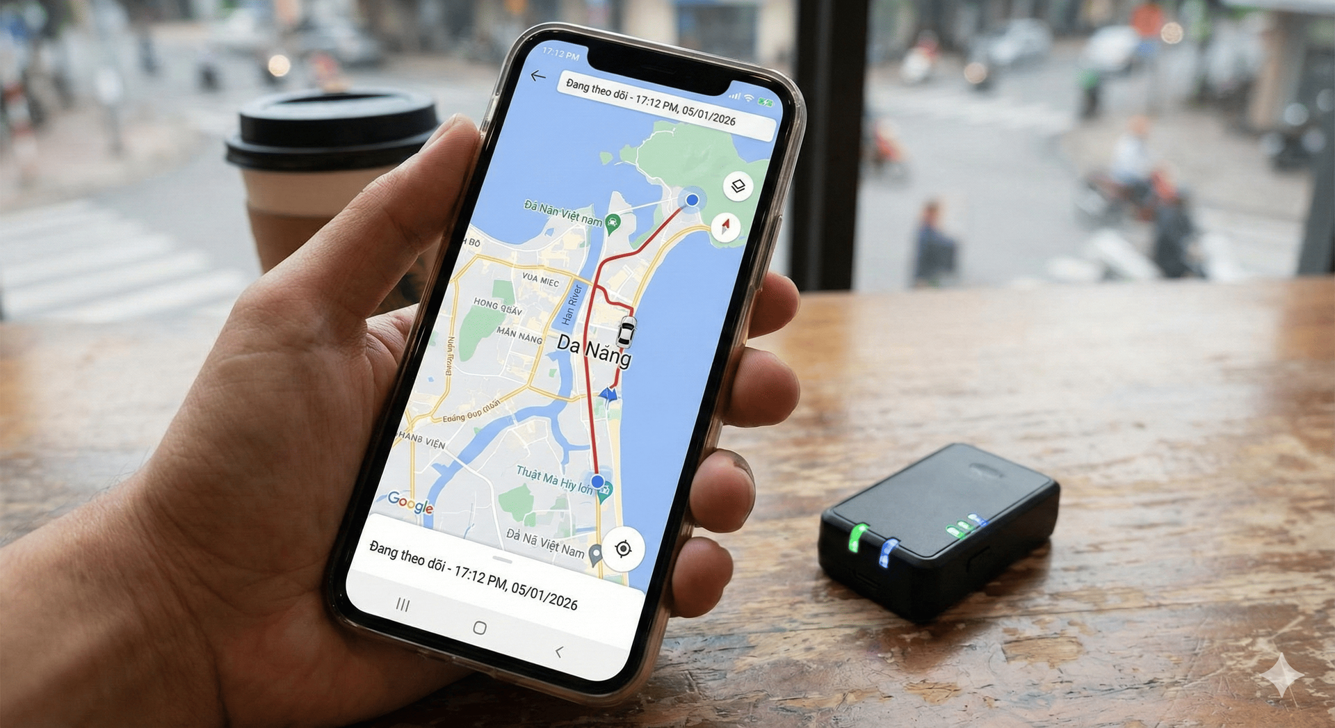 Thiết bị định vị GPS theo dõi xe máy ô tô chính xác tại Đà Nẵng