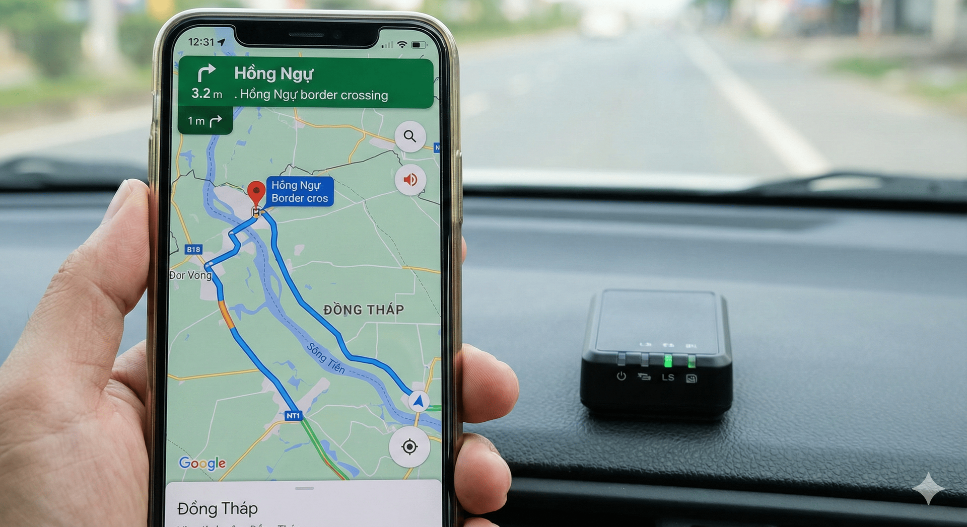 Thiết bị định vị GPS theo dõi xe máy ô tô chính xác tại tỉnh Đồng Tháp