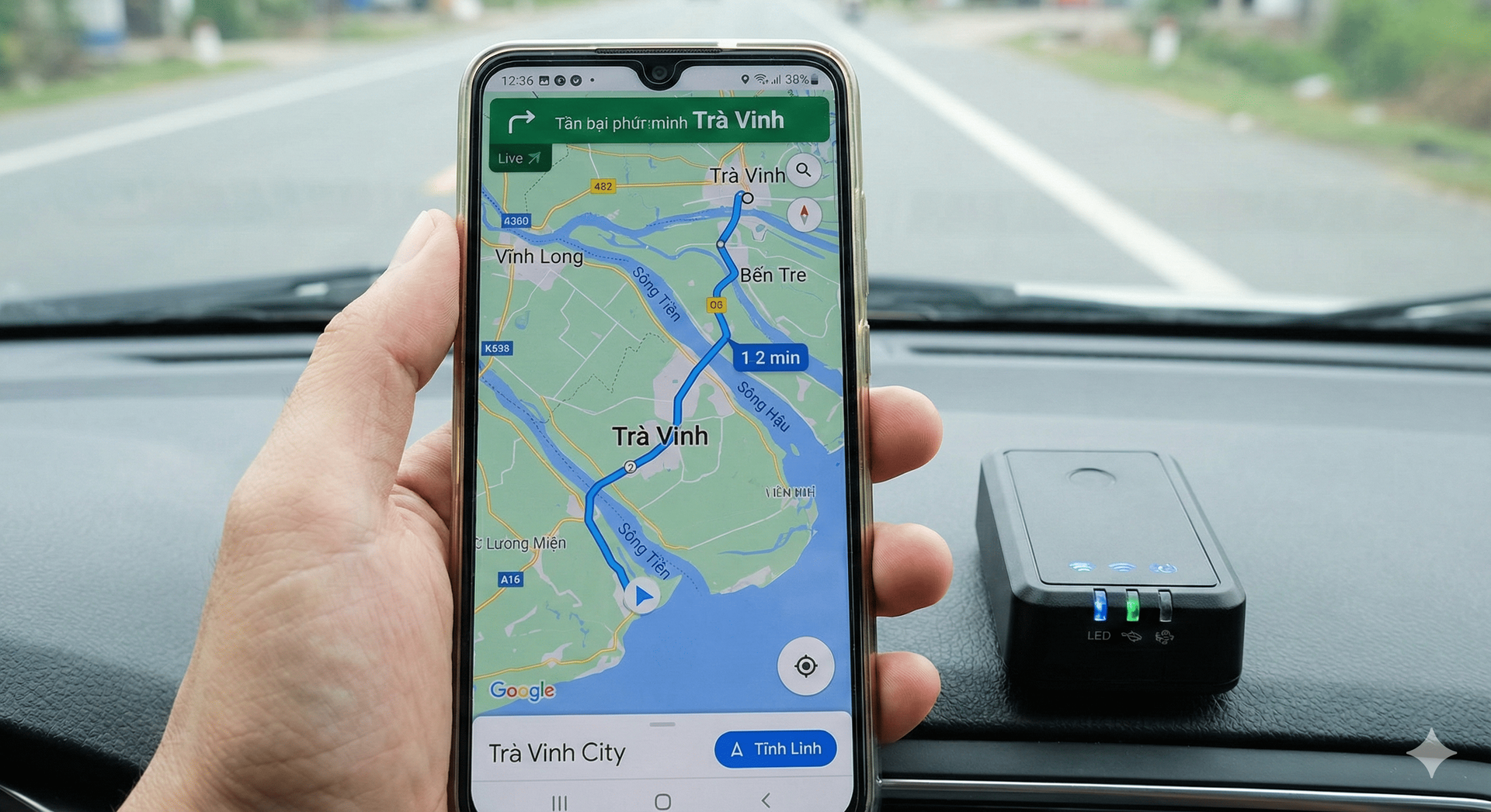 Thiết bị định vị GPS theo dõi xe máy ô tô chính xác tại tỉnh Trà Vinh