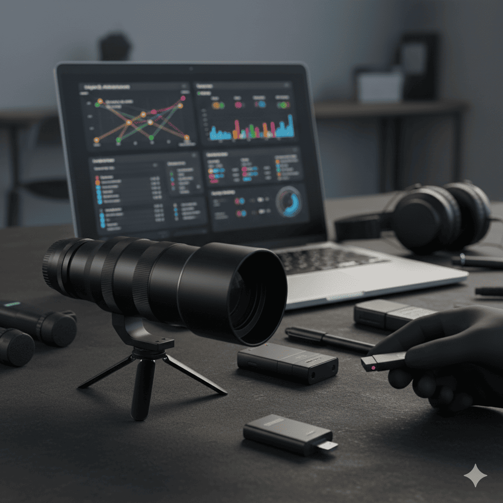 Các thiết bị công nghệ hiện đại như camera ngụy trang, định vị GPS được Thám tử An Long sử dụng