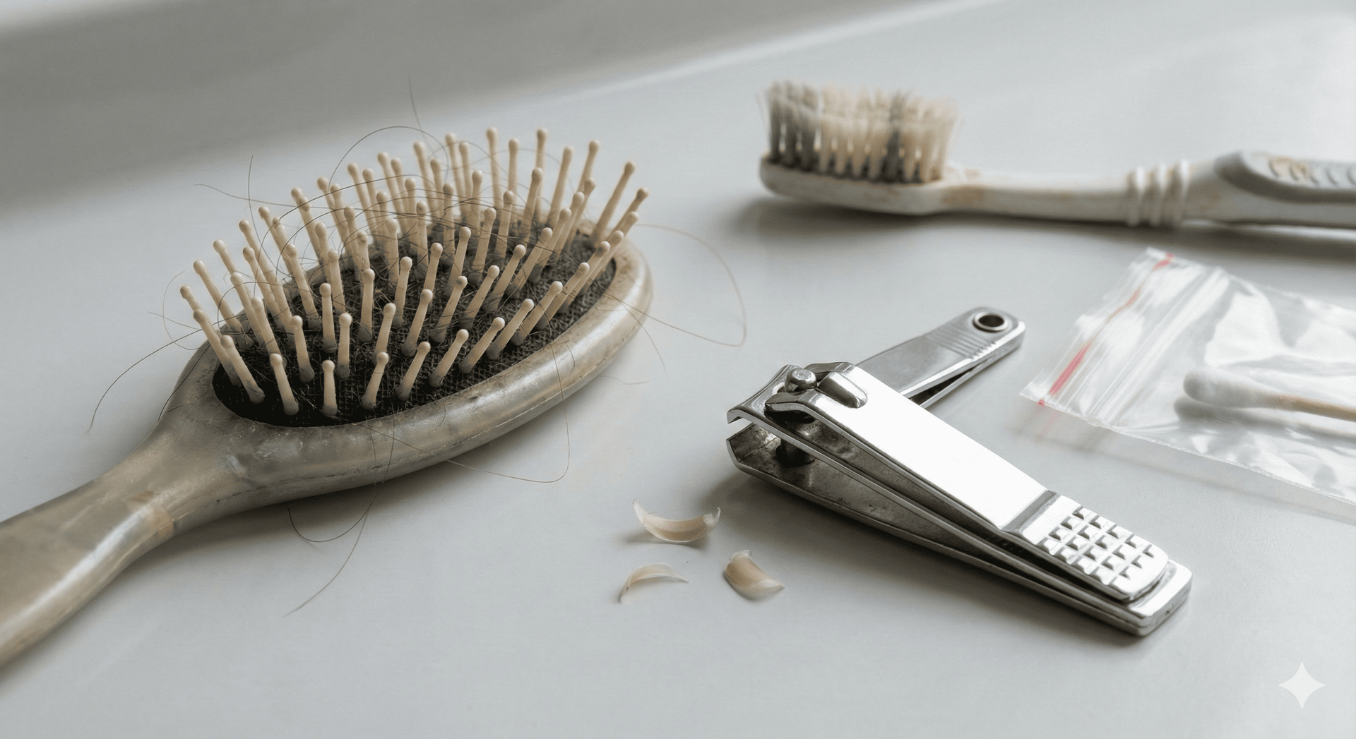 Cách thu thập mẫu xét nghiệm ADN bí mật qua tóc có chân và móng tay