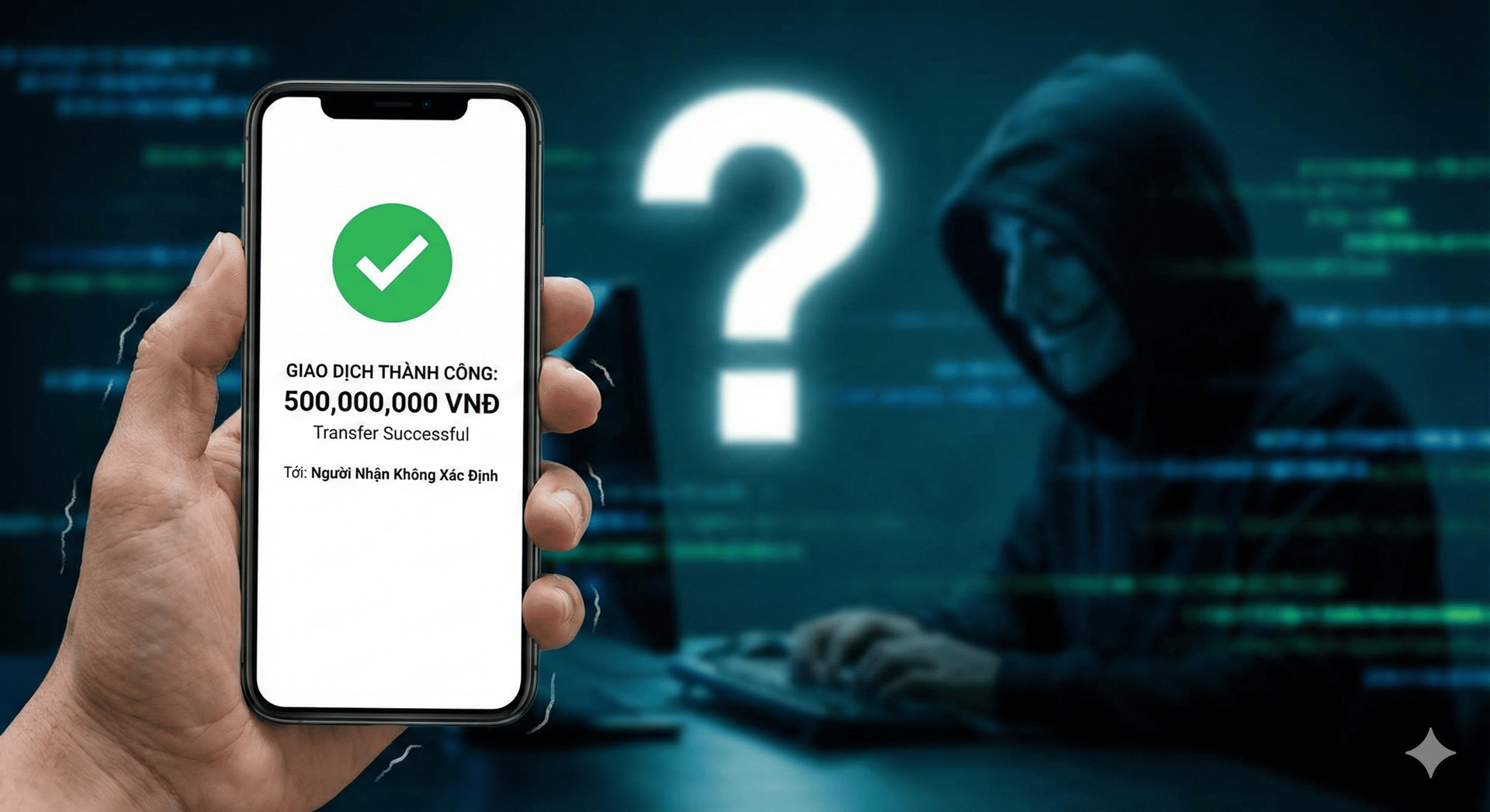 Bị lừa đảo chuyển khoản qua mạng cần tìm thông tin địa chỉ người nhận tiền qua số tài khoản