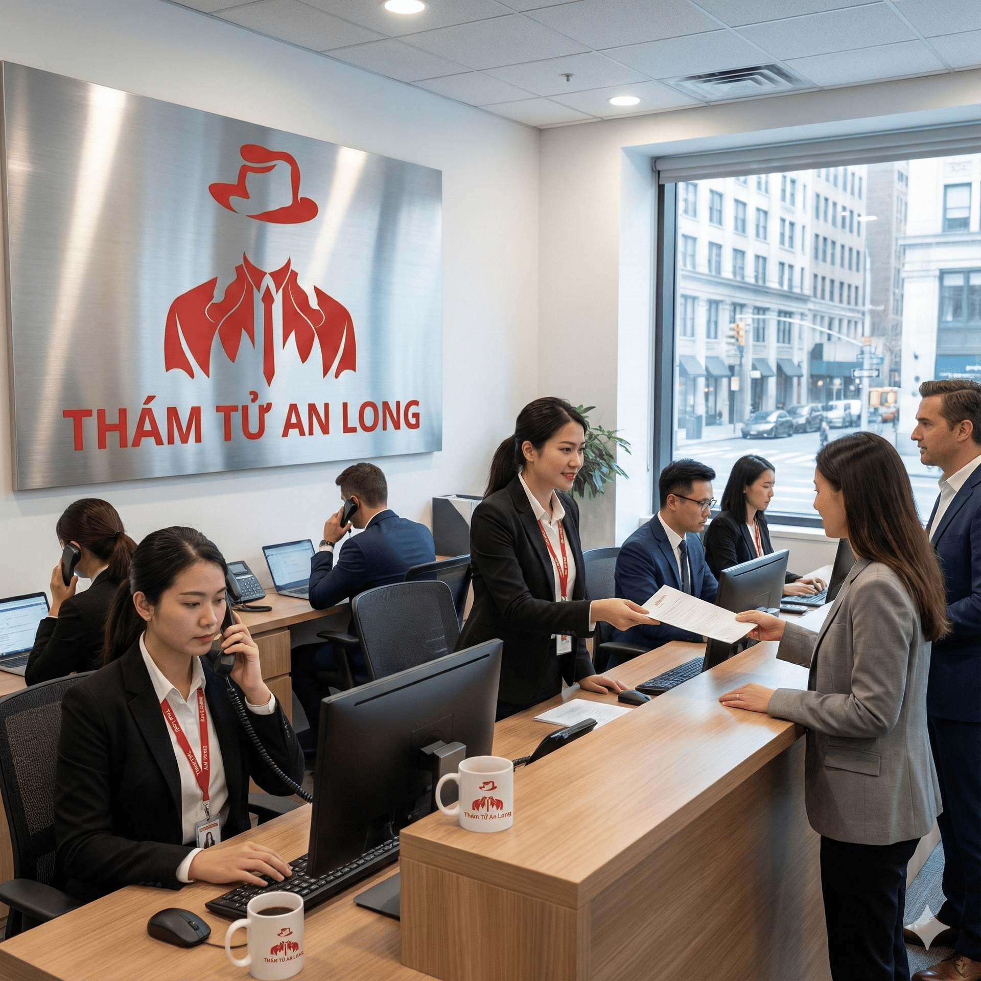 Văn phòng làm việc chính thức của Thám tử An Long đảm bảo uy tín