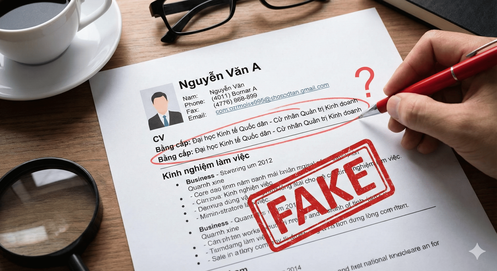 Dịch vụ xác minh bằng cấp giả và hồ sơ nhân sự cho doanh nghiệp tuyển dụng