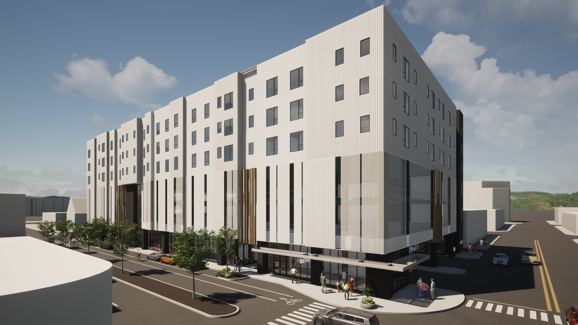 Alto Station Building exterior