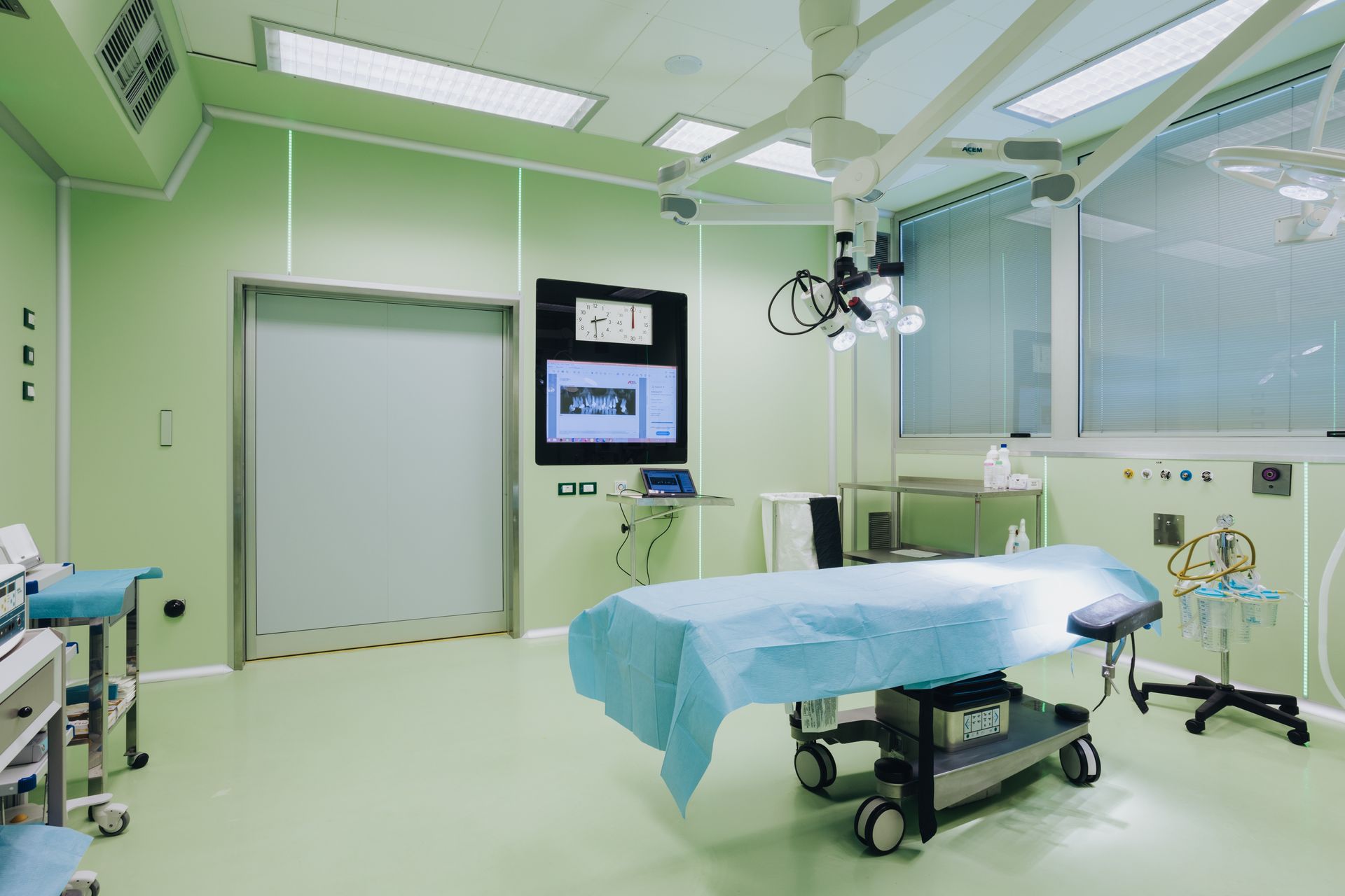sala operatoria di un medico odontoiatra