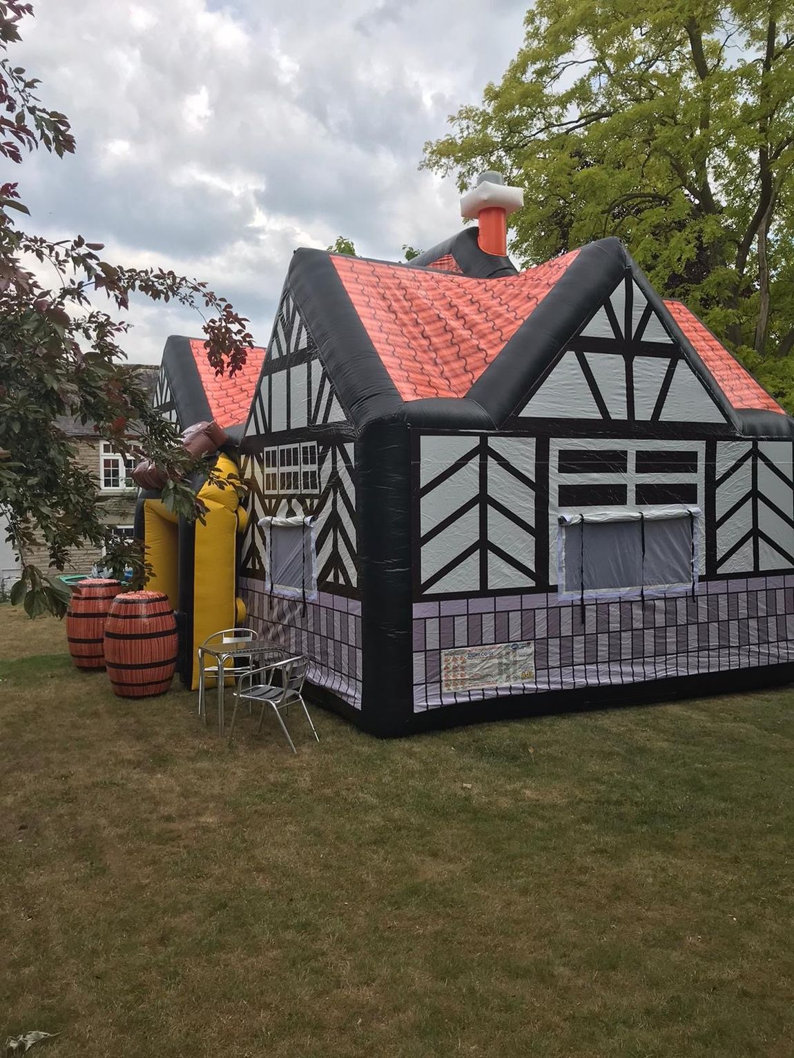 inflatable pub to hire