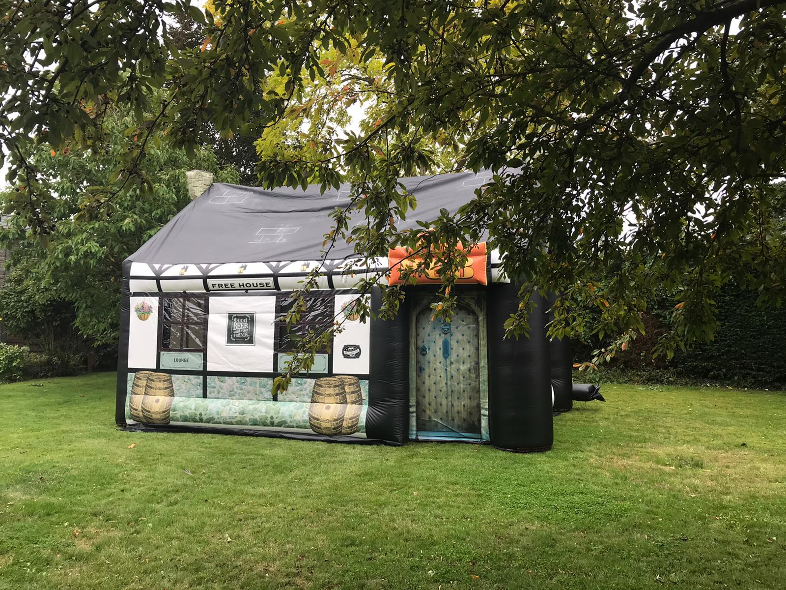 INFLATABLE PUB HIRE PARTY PUB HIRE INFLATABLE PUB