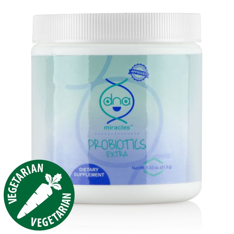 miracles probiotics extra is a vegetarian product