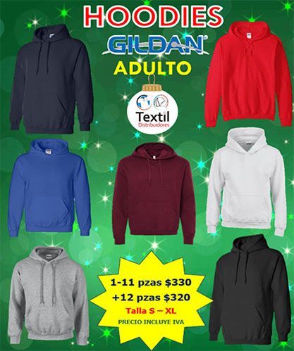sudaderas varios colores