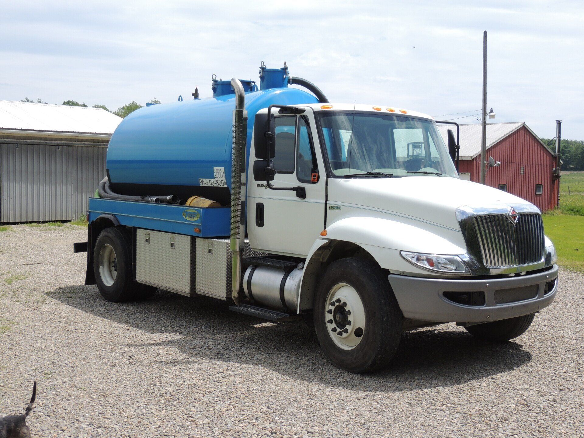 Open Septic Tank In Yard | Centerville, PA | Sterling Sanitation