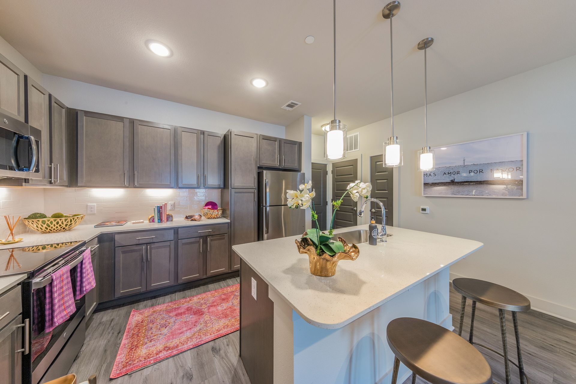 Kitchen at Palmetto Pointe in San Antonio, TX.