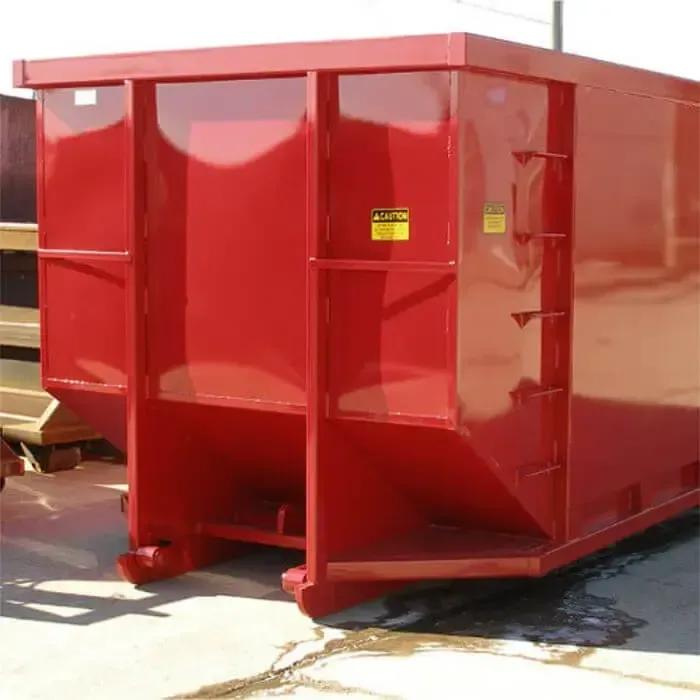A Red Recycling Container | Wisconsin Rapids, WI | Express Recycling Solutions