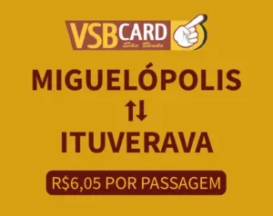 Banner rota Miguelópolis para Ituverava