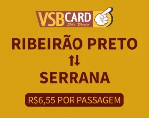 Banner rota Ribeirão Preto para Serrana