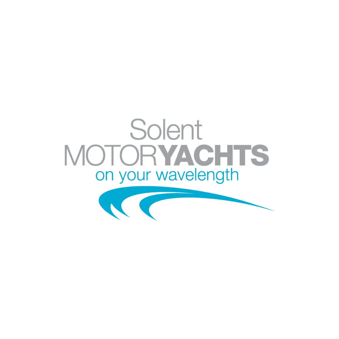 The logo for solent motoryachts on your wavelength