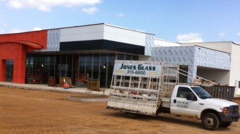 commerical glass, glass for store front