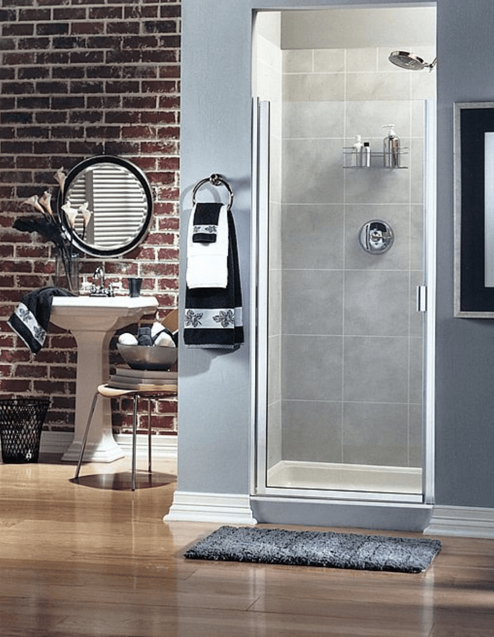 Correct Support For Shower Doors