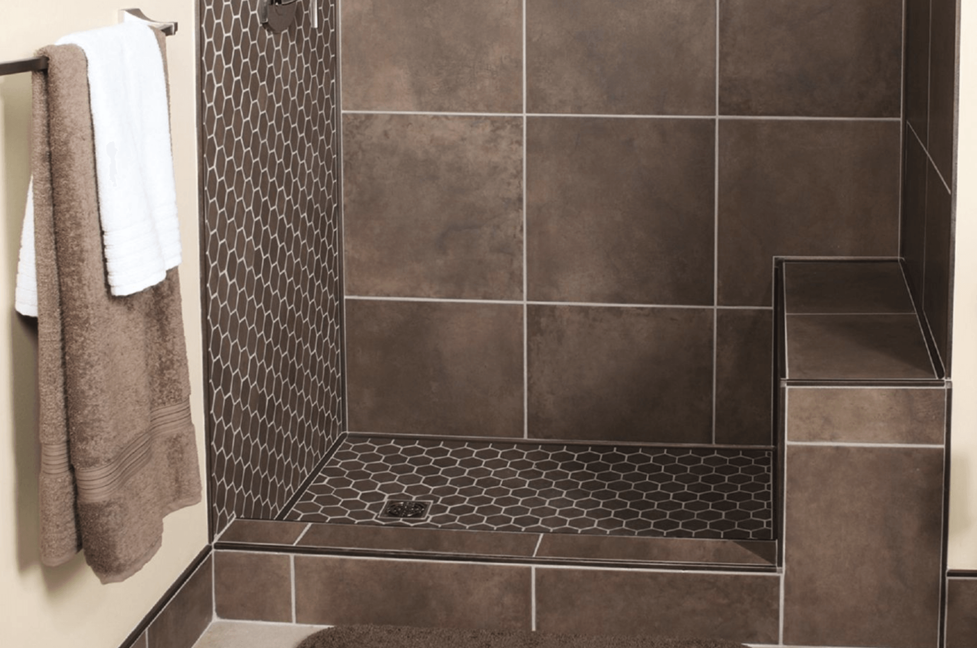 correct shower curb top design