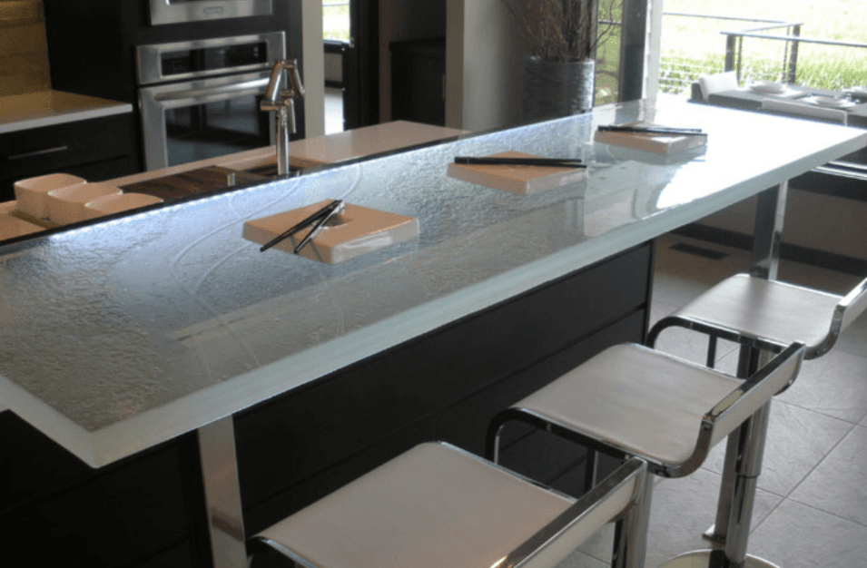 glass countertops in arkansas
