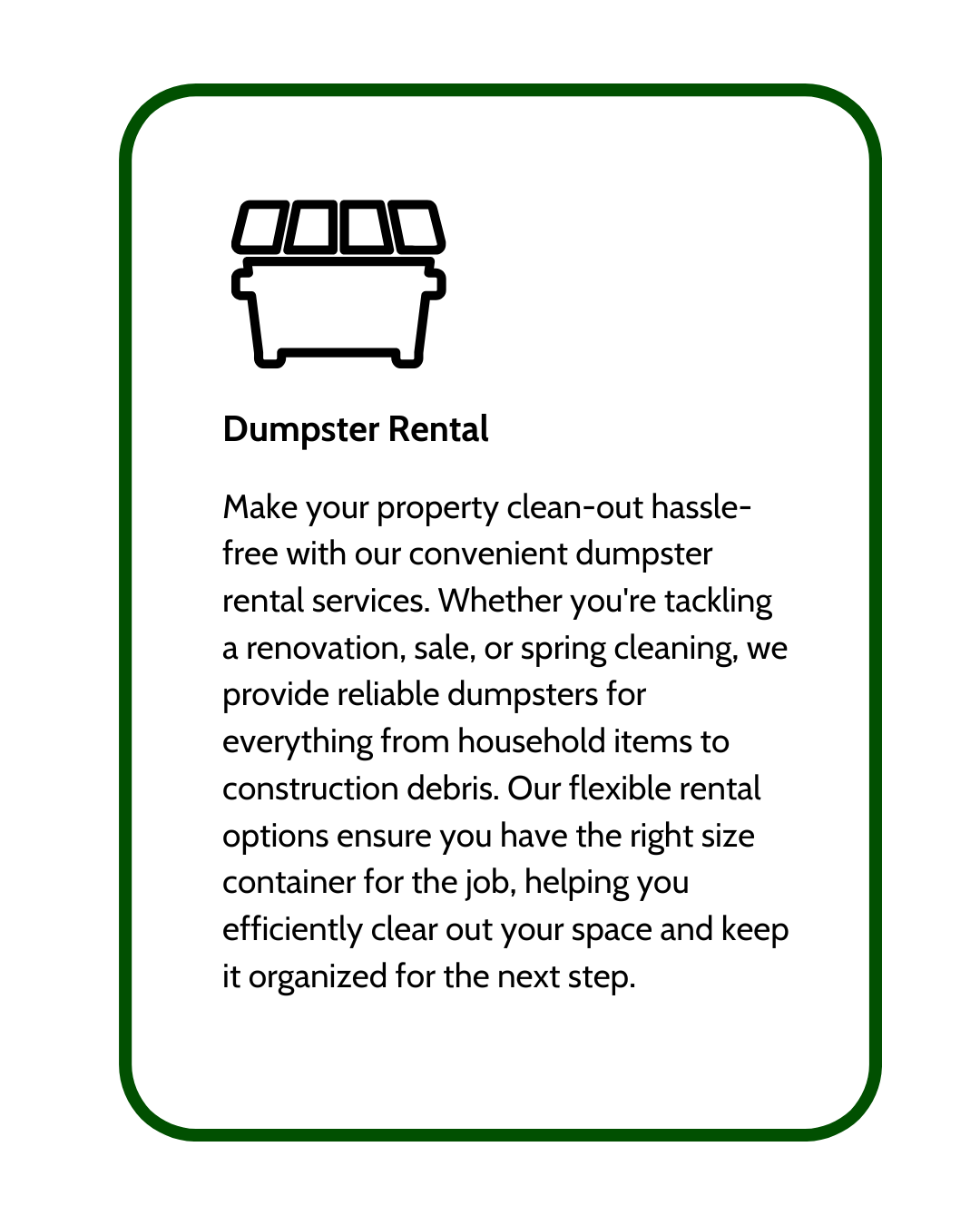 construction debris removal charles town wv