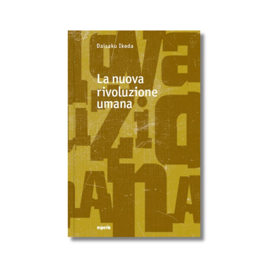 A book titled la nuova rivoluzione umana