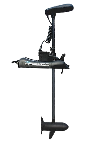 Trolling Motor, Black, with Propeller and Control Handle, Used on A Boat — HiTune Marine In Mareeba, QLD