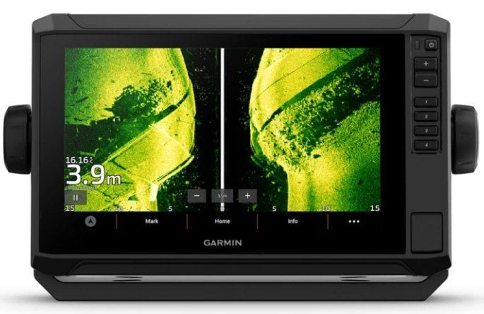 Garmin Fish Finder Displaying Underwater Sonar Images in Shades of Green — HiTune Marine In Atherton, QLD 