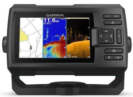 Garmin Fish Finder Displaying a Split Screen of A Map and Sonar Data, with A Depth of 11.6 Meters — HiTune Marine In Innisfail, QLD 