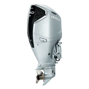 Silver Honda Outboard Motor — HiTune Marine In Bentley Park, QLD 