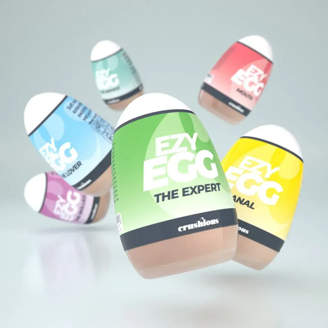 Ezy Egg Surprise – ביצת אוננות בהפתעה עם טקסטורה אקראית | דיסקרטיות מובטחת