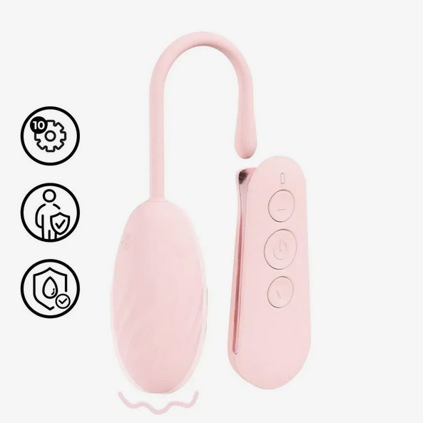 Felicite - ביצת רטט 10 מצבים, שלט רחוק