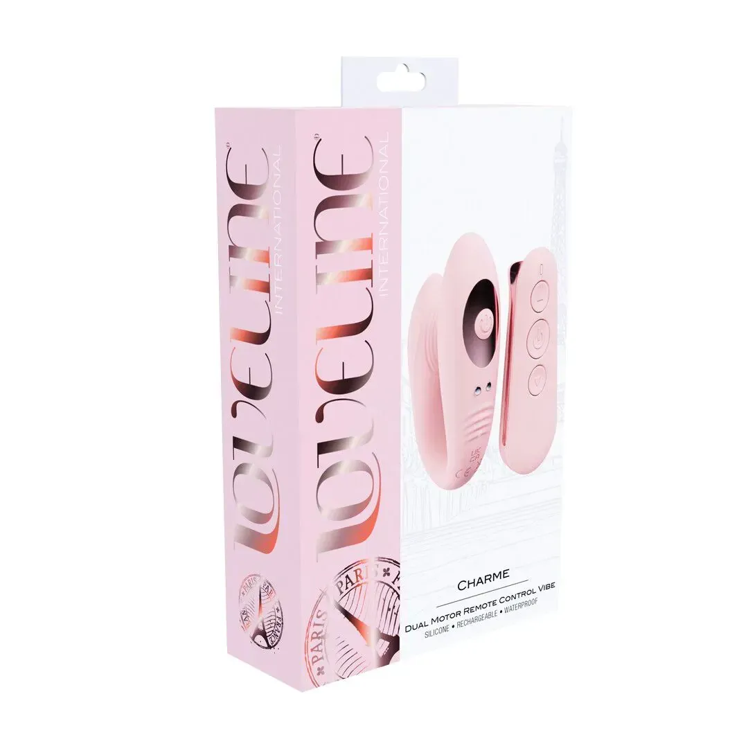 Charme Remote Control Dual Motor Vibe – ויברטור זוגי לביש עם שלט רחוק