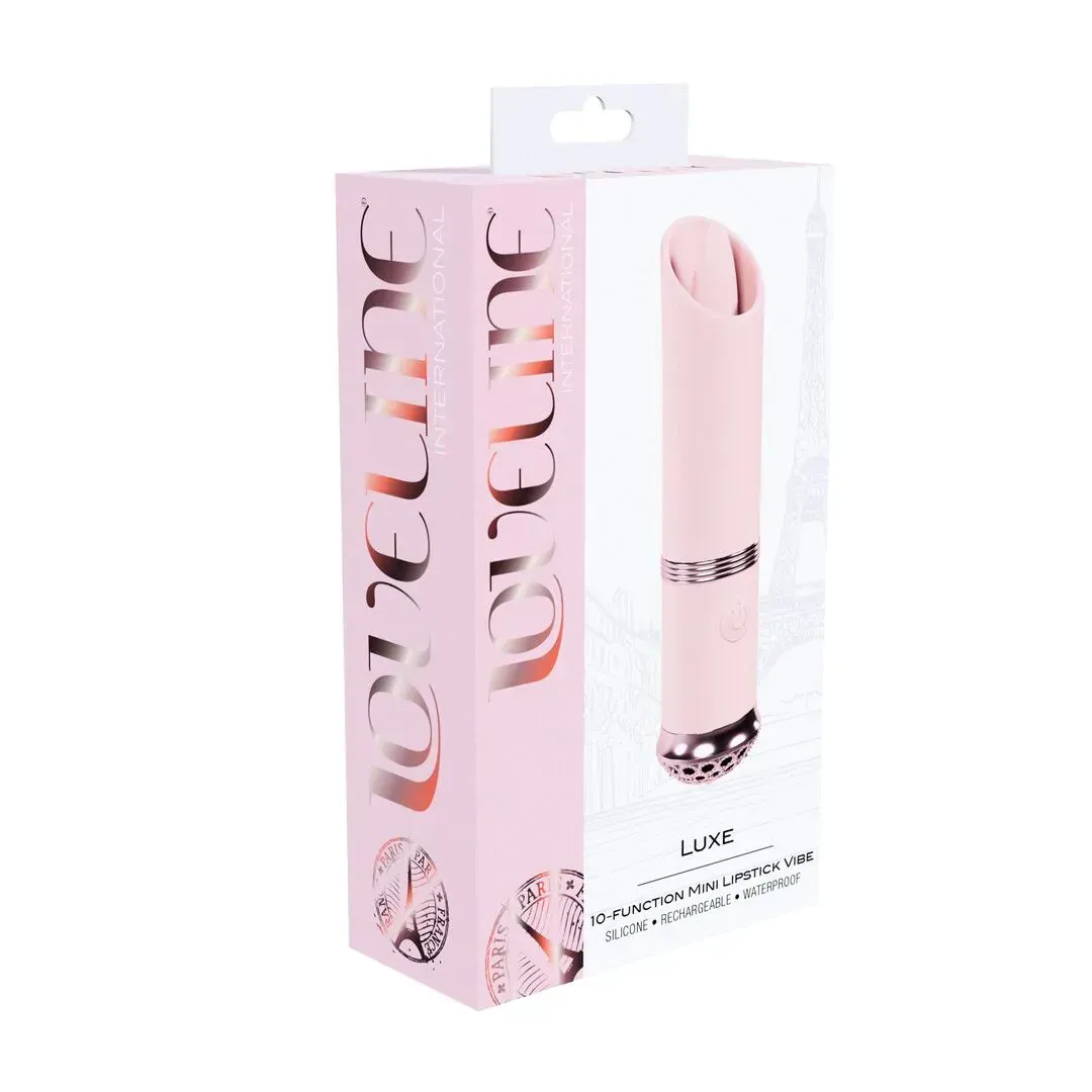 Luxe Mini Lipstick Vibe – ויברטור קומפקטי בעיצוב שפתון