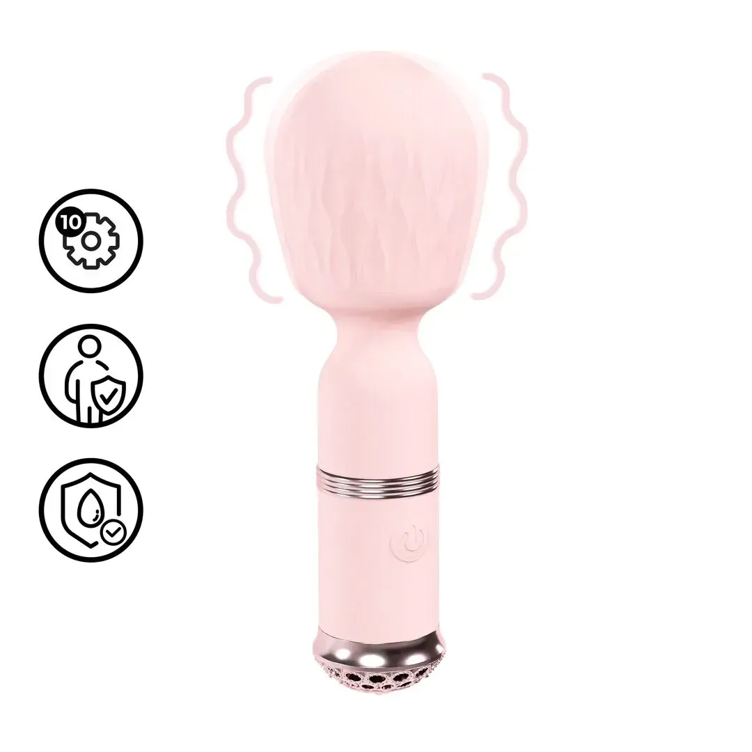 Velour Mini Wand – מיני Wand עוצמתי עם ראש גמיש ורטט עמוק